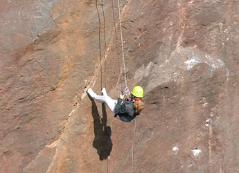 Abseiling