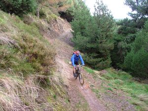 Mountain biking