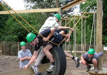Ropes - BYU Team building